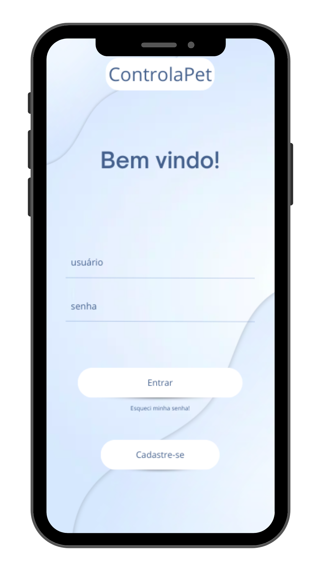 Tela do aplicativo 1